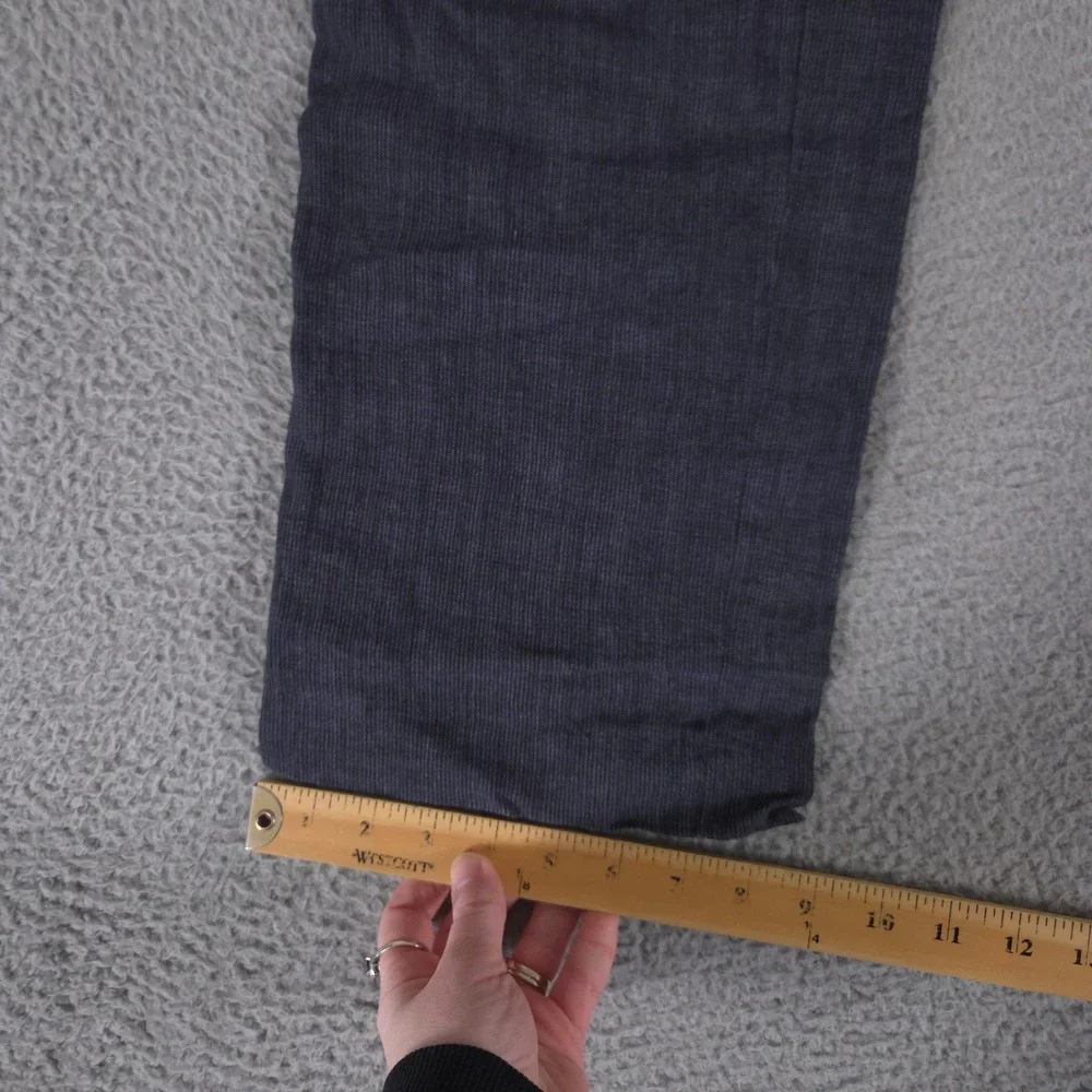 Banana Republic Pants Mens 32x32 Navy Modern Fit 100% Linen Straight Leg Striped